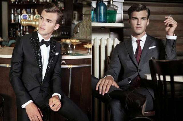 Nổi bật với Tuxedo cưới 